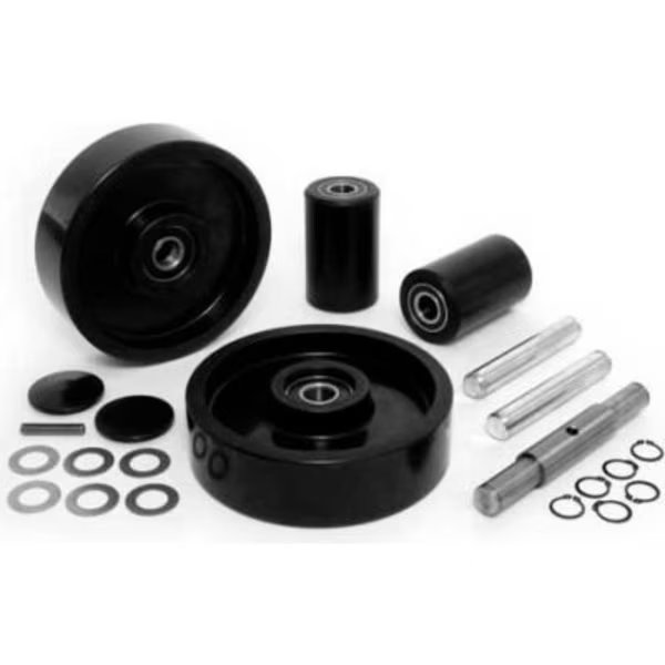 Complete Wheel Kit for Manual Pallet Jack GWK-JTPTX-CK - Fits Jet Model # PTX, Gps - Generic Parts Service, Mfr#: GWK-JTPTX-CK